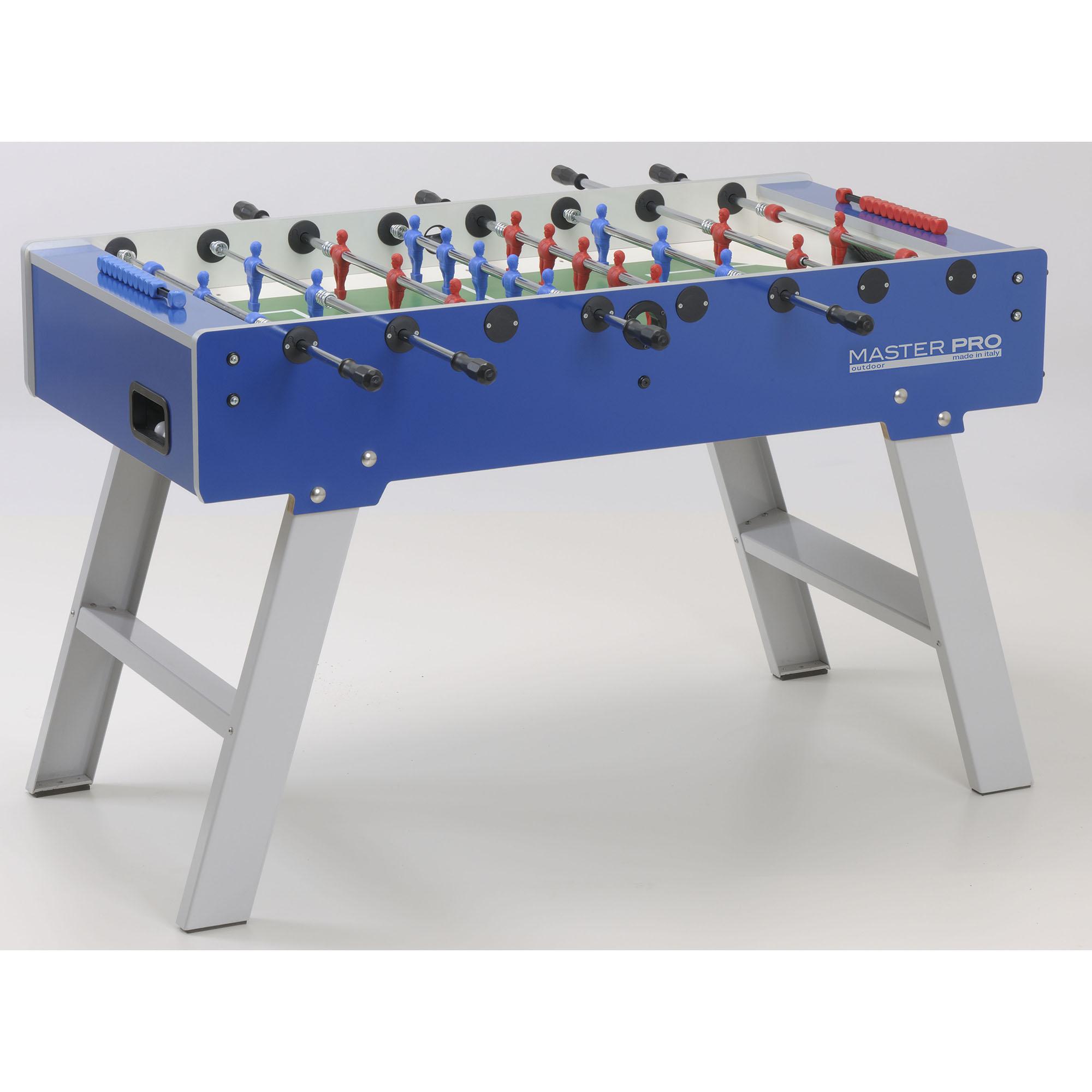 Garlando Master Pro Weatherproof Outdoor Football Table with Telescopic